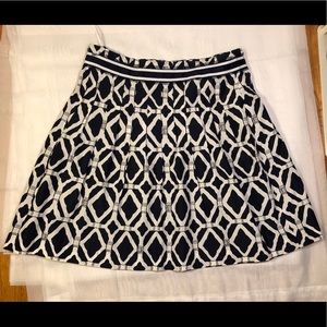 Lilly Pulitzer Navy Skirt
